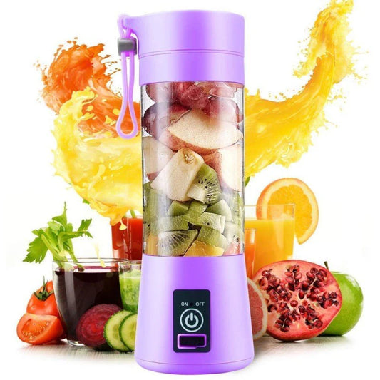 Portable electric juicer Cup Handheld 6-blade